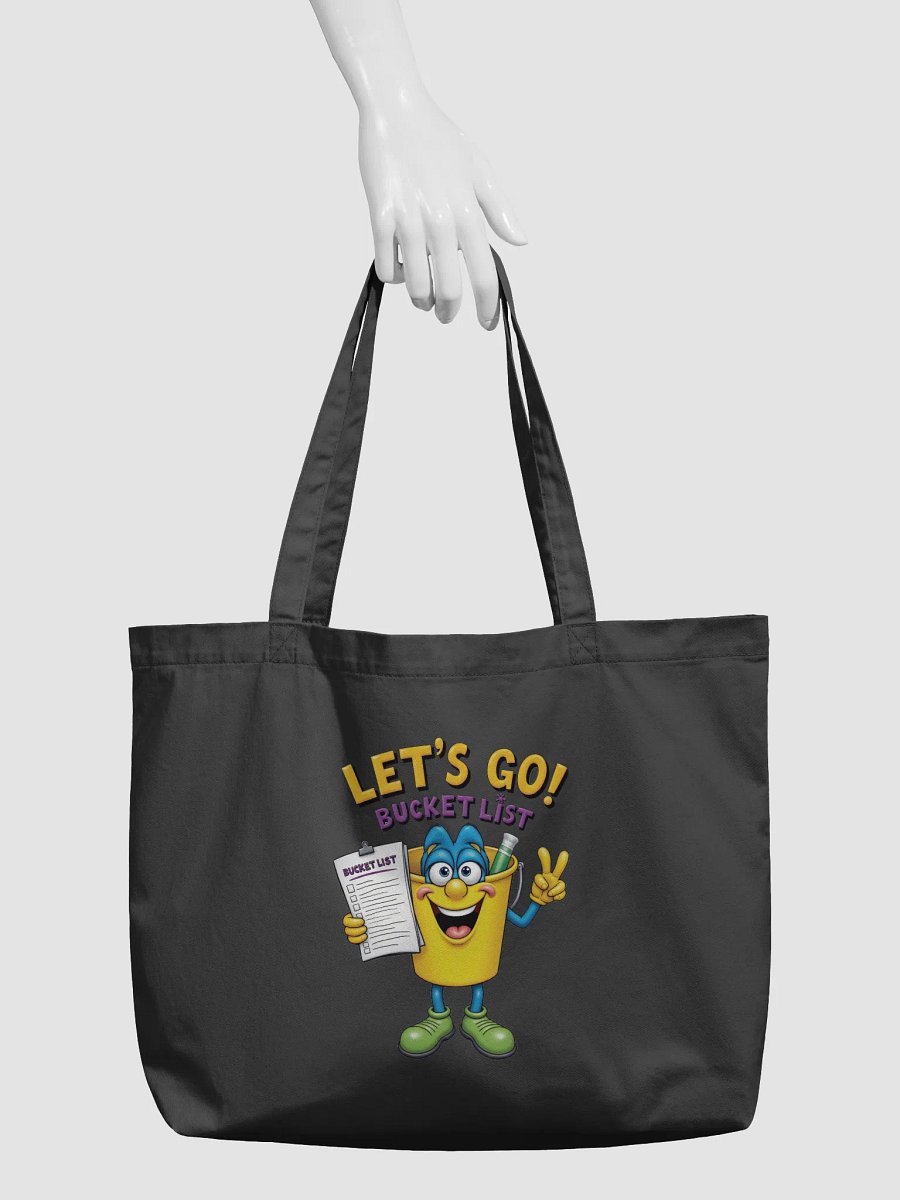 Let's Go! Bucket List Eco Tote product image (6)
