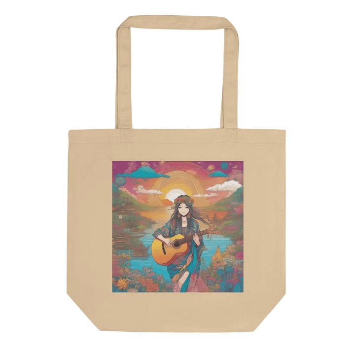 Whimsical Boho Girl Enjoying A Beautiful Morning Tote Bag product image (1)