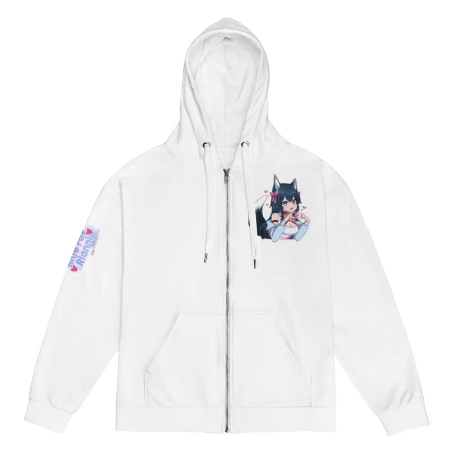 Blue Fox Hoodie - White product image (1)