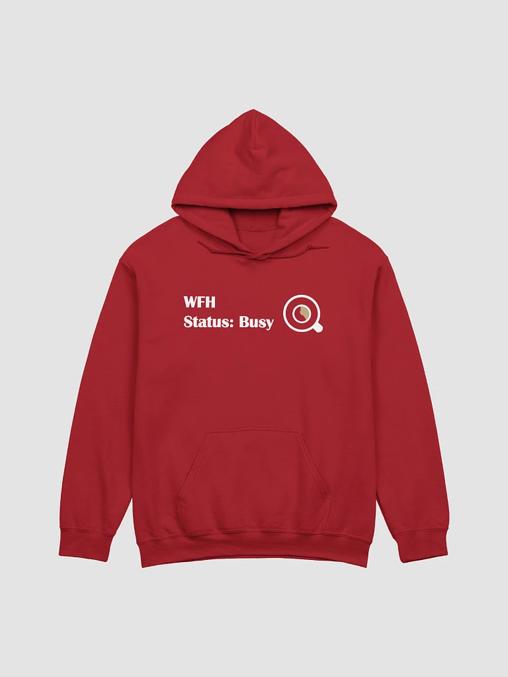 Team WFH, Status Busy, Red Hoodie product image (1)