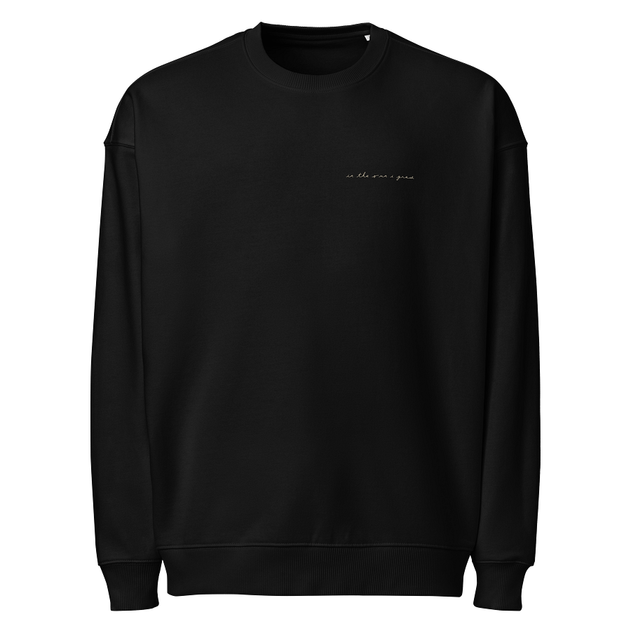 Organic Oversized Sweatshirt (Unisex) product image (1)