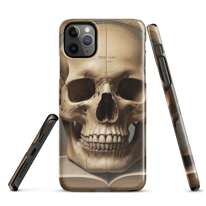 Skull and Wisdom Snap Case product image (3)