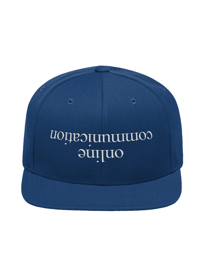 Communication Snapback Cap product image (1)