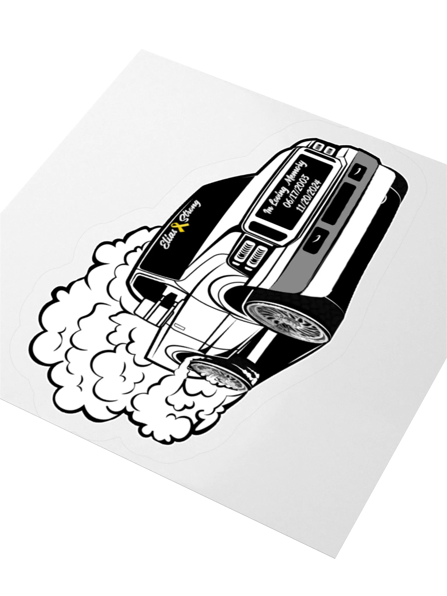 Elias Brandt Memorial Truck Sticker (Indoor) product image (3)