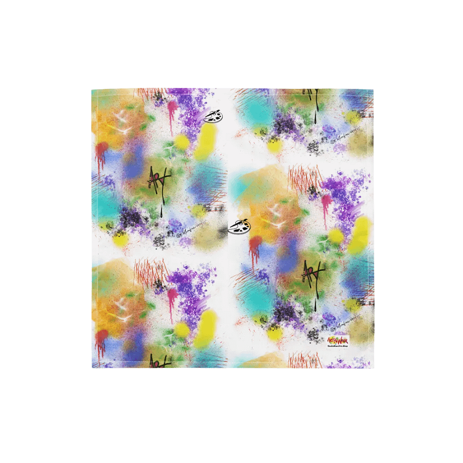 SplatterWear #4 Bandana/Rainbow product image (1)