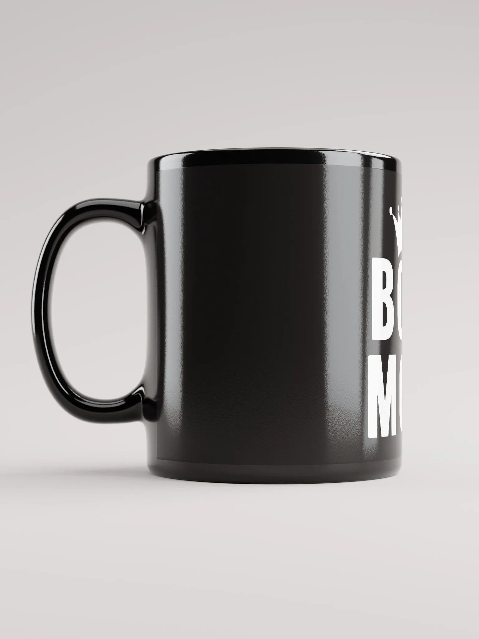 Boss Mode - Confidence Black Coffee Mug product image (6)
