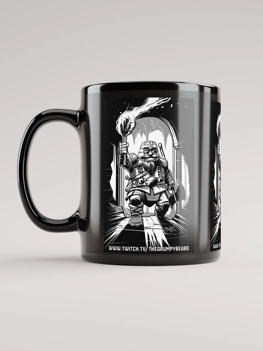 TheGrumpyDwarf - Black Glossy Mug product image (6)