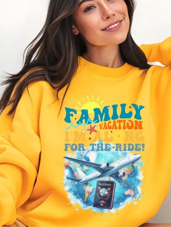 Women's Supersoft Relaxed-fit T-Shirt Family Vacation Graphic product image (3)