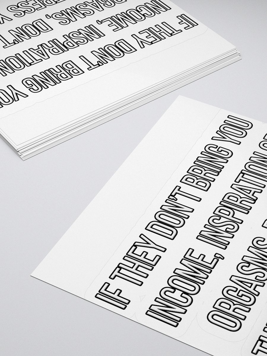 nope snark - stress you sticker product image (4)