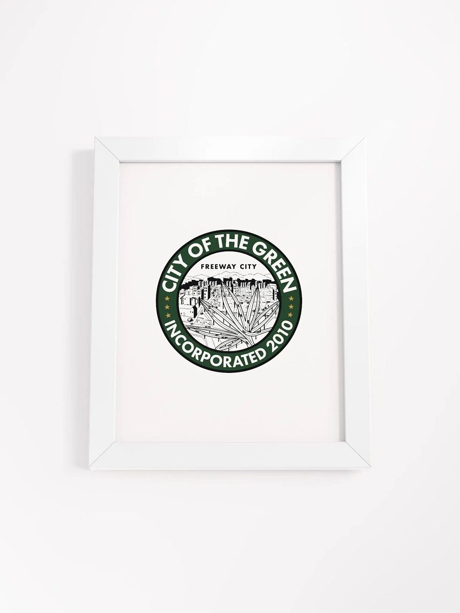 Freeway City Seal Matte Poster product image (1)