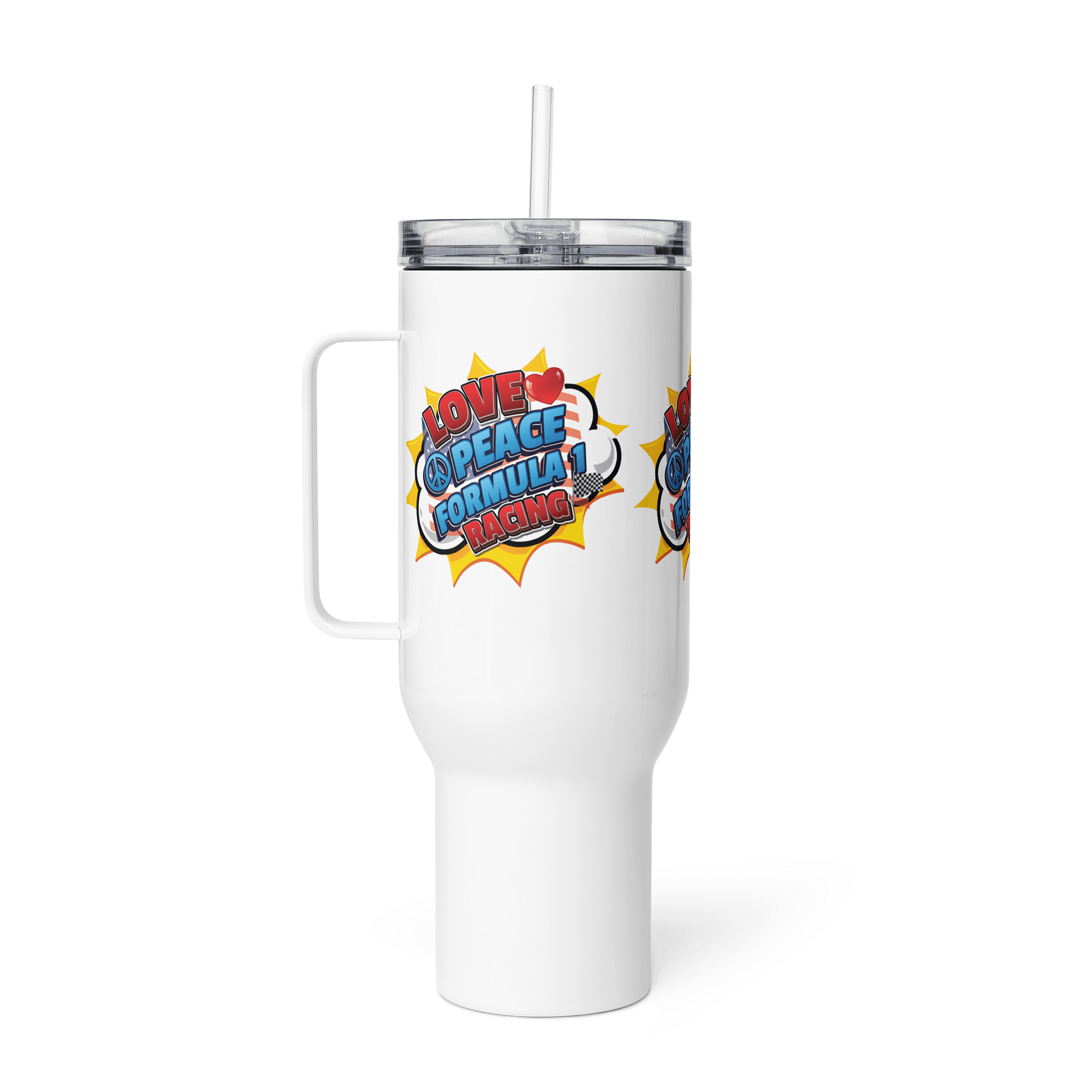 Love & Racing Travel Mug product image (5)
