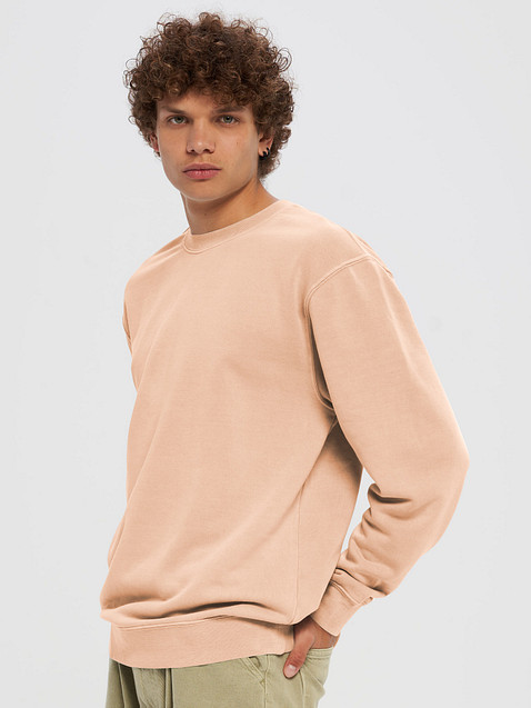 Photo showing Independent Trading Co. Unisex Midweight Pigment Dyed Sweatshirt