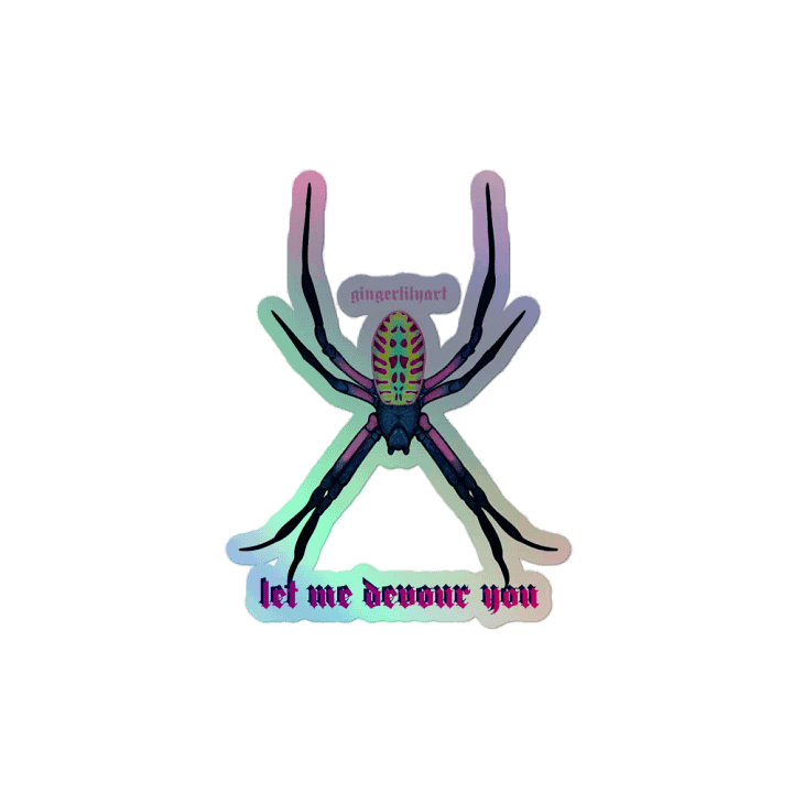 spider devour sticker product image (2)