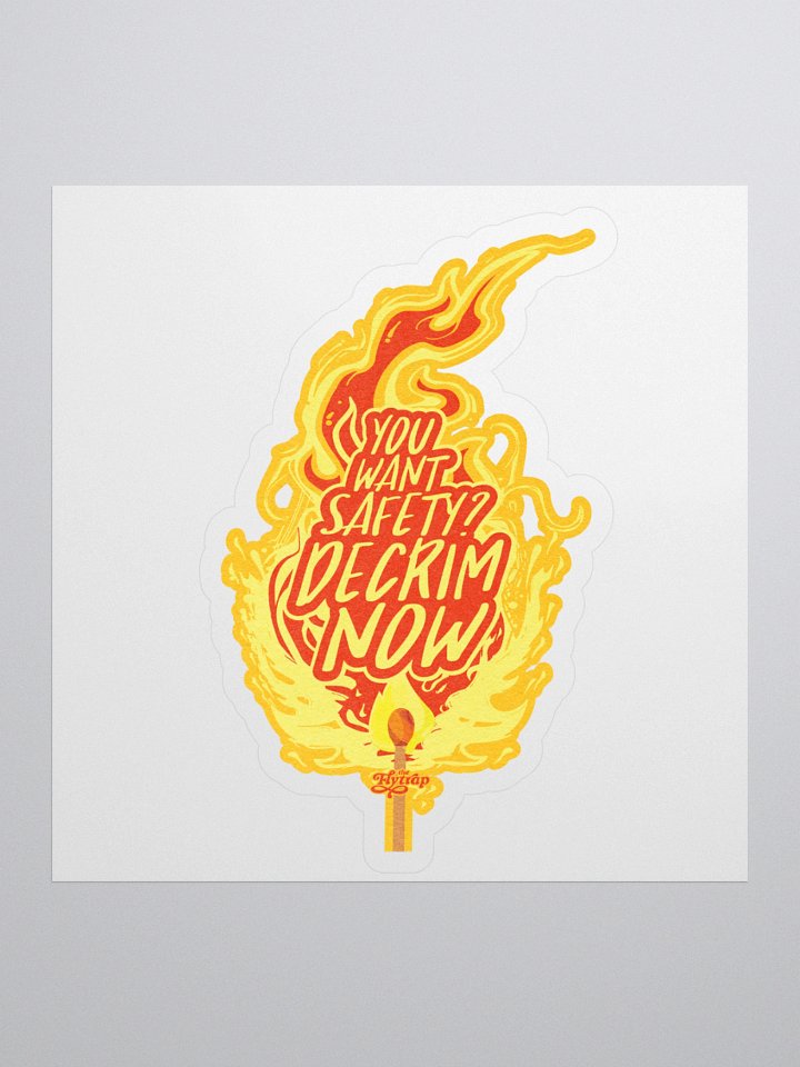 Decrim Now Sticker product image (1)