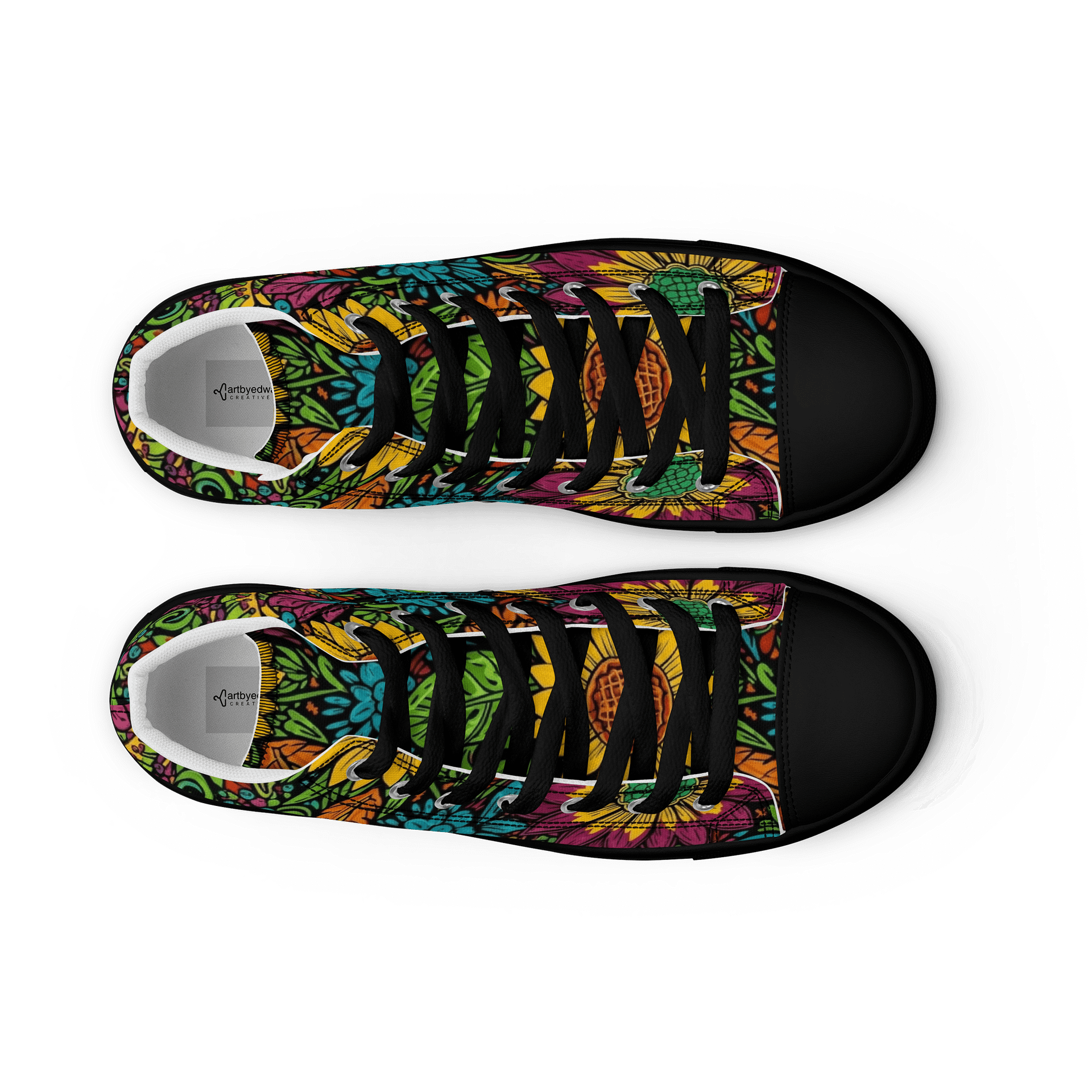 Floral Harmony High Tops product image (9)
