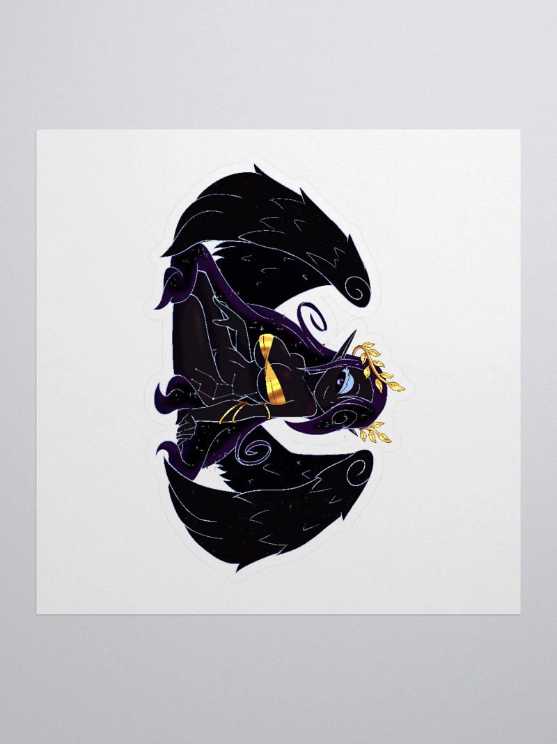 Virgo Void Sticker