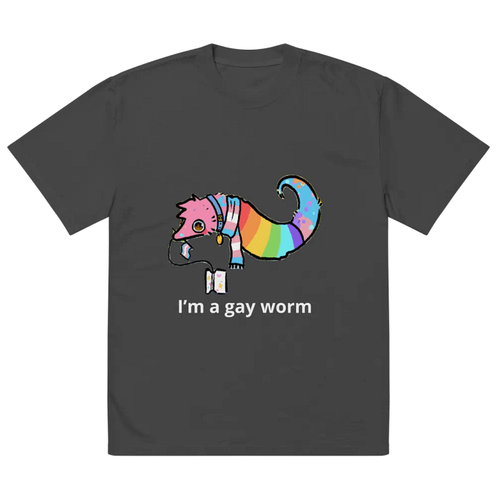 Gay worm tee product image (2)