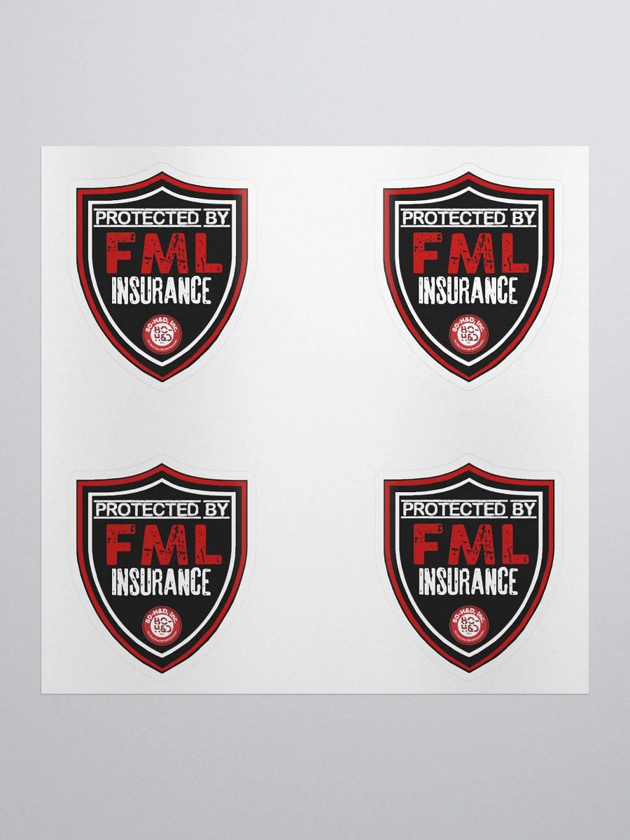 FML Insurance Sticker Sheet product image (1)