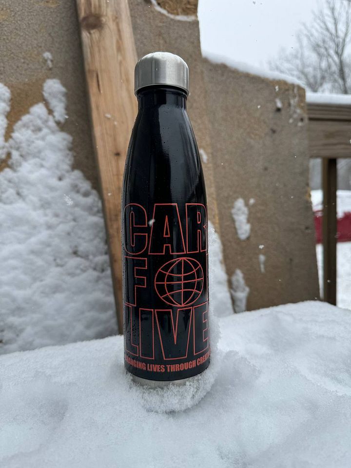 Care 4 Lives Stainless Steel Water Bottle product image (2)