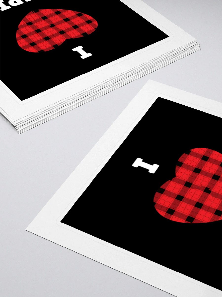 I Love Camping Sticker product image (12)