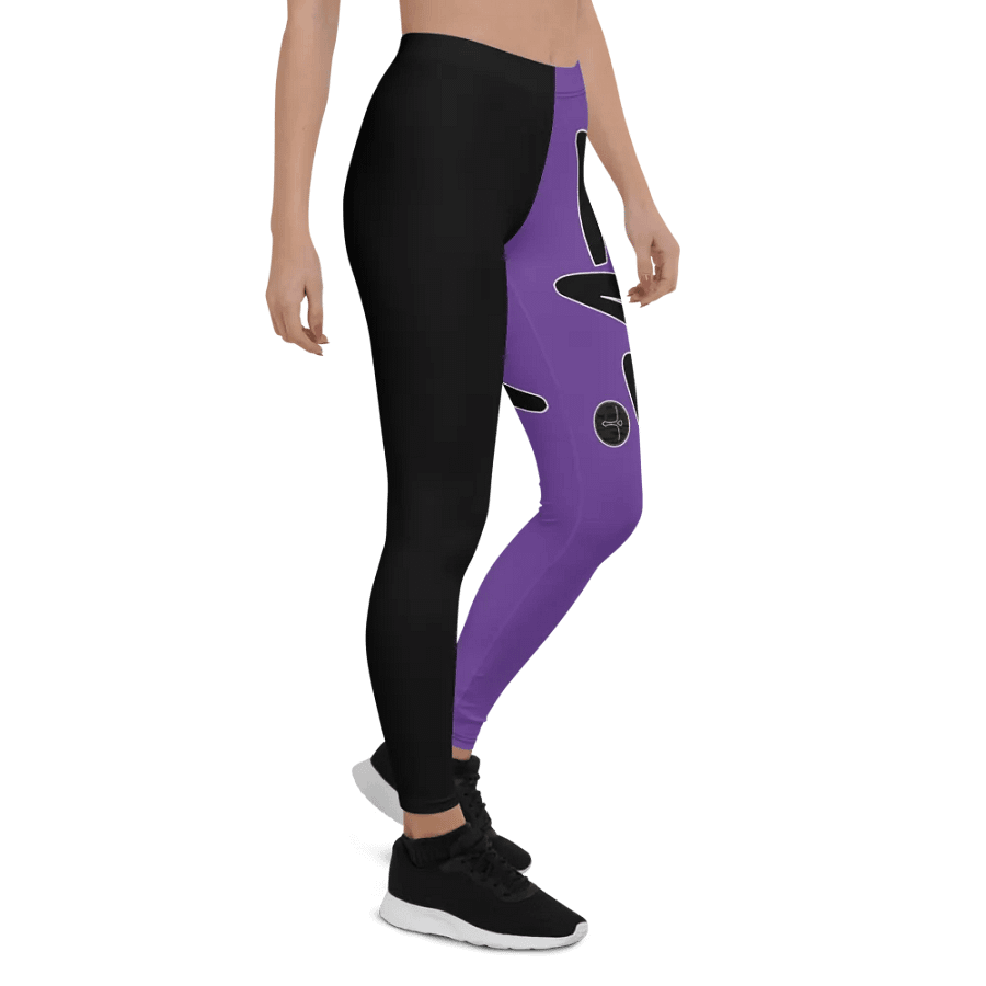 Love - Black & Purple - Leggings product image (7)