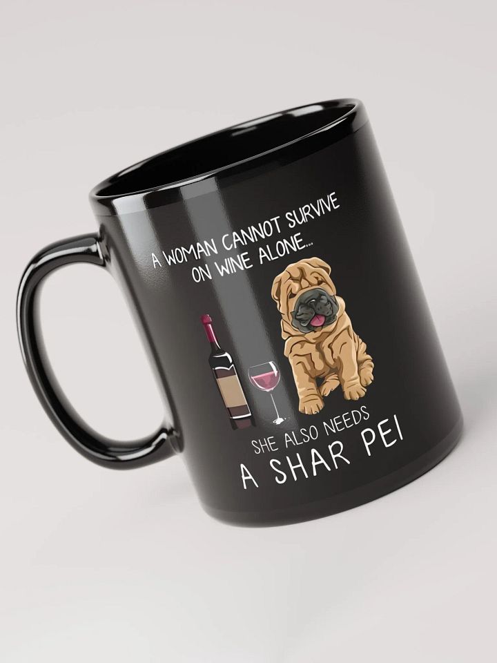 Shar Pei and Wine Lover Mug product image (2)