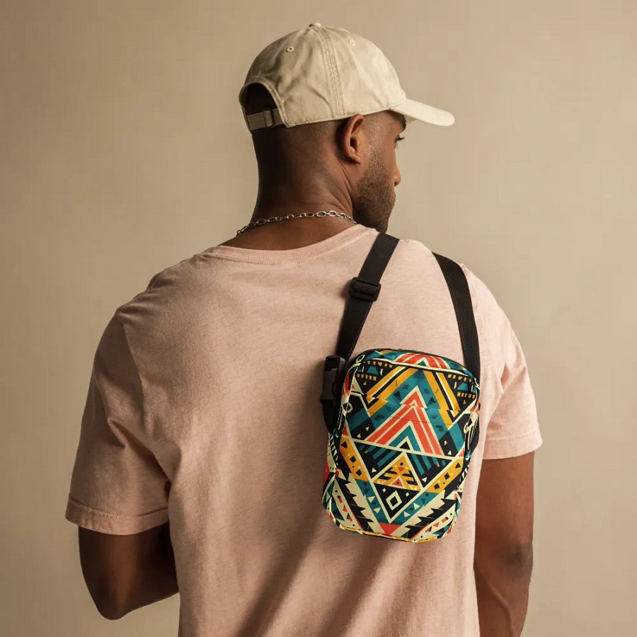 Premium aztec Geometry Crossbody Adventure Bag product image (12)