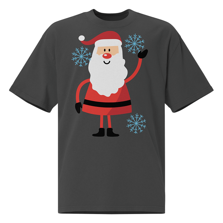 AS Colour Premium Oversized Faded T-Shirt ：MerryChristmas product image (1)
