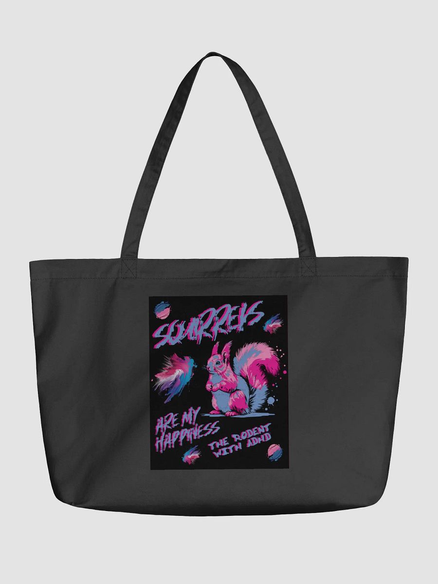 SQUIRRELS ARE MY HAPPINESS ECO TOTE product image (1)