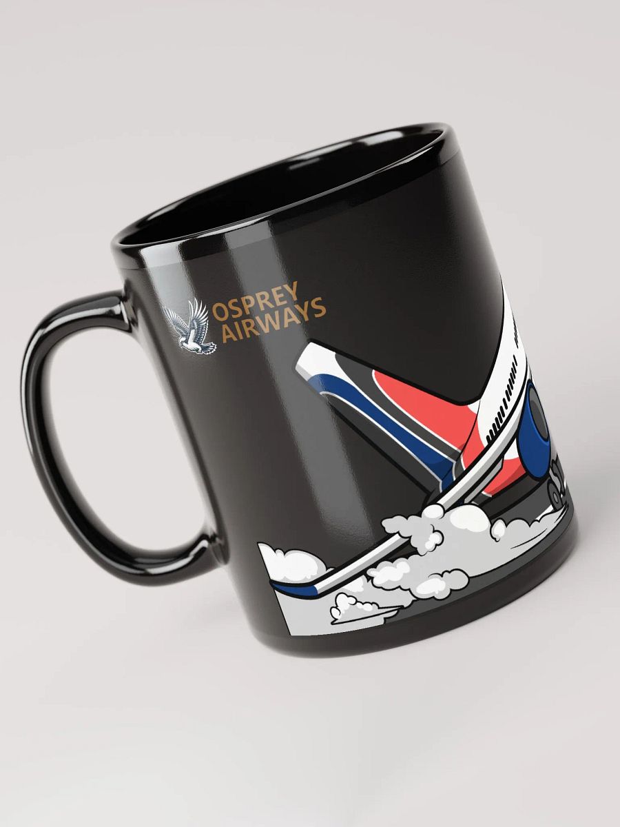 Hard Landing Black Mug product image (5)