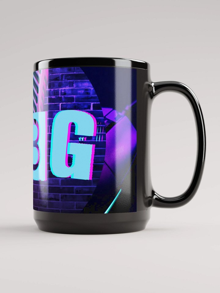 Black Neon SBG Mic Mug product image (2)