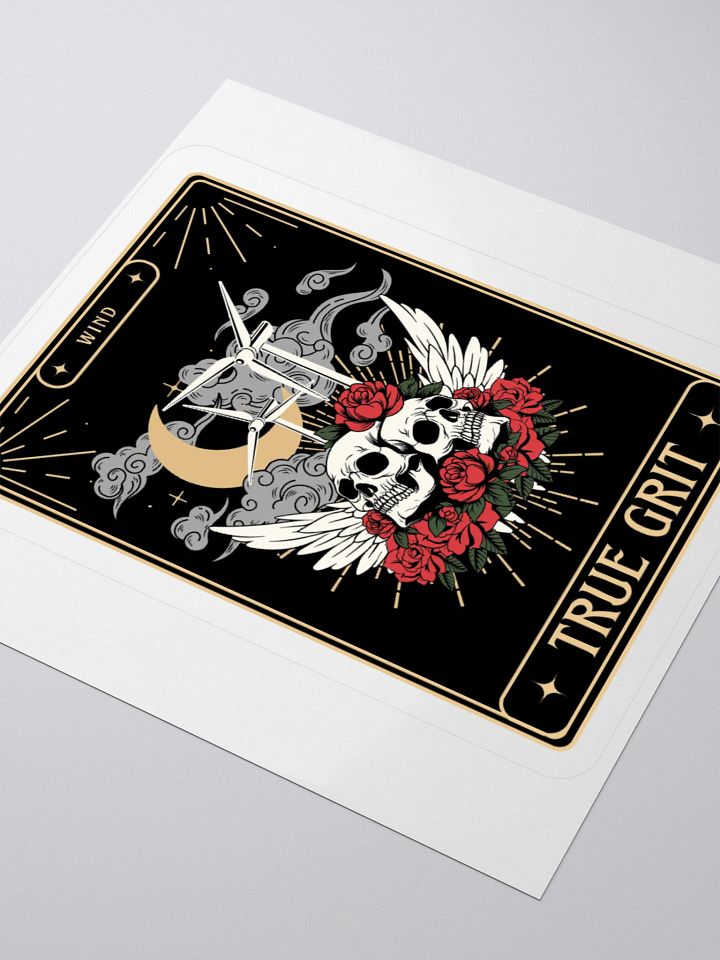 True Grit Wind Sticker product image (1)