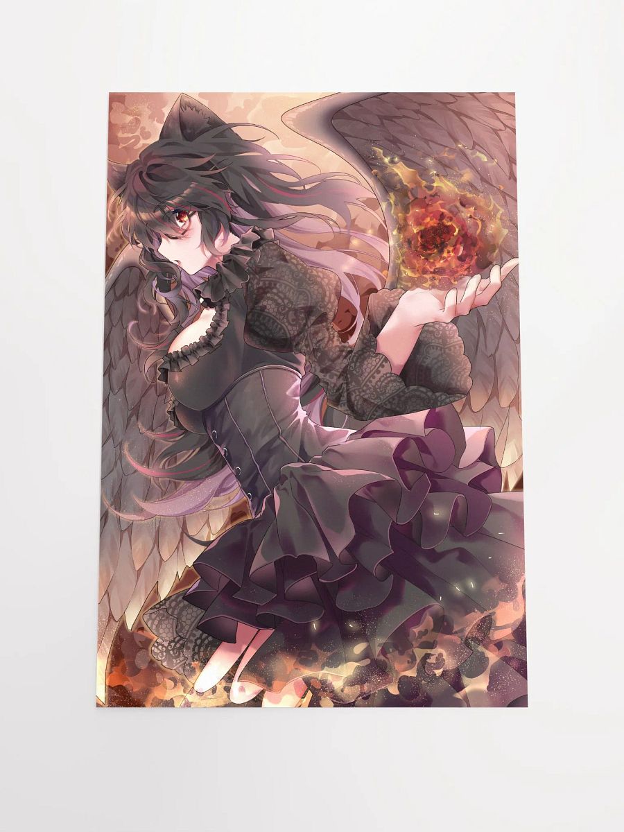 Mizuki and Fire Poster product image (1)