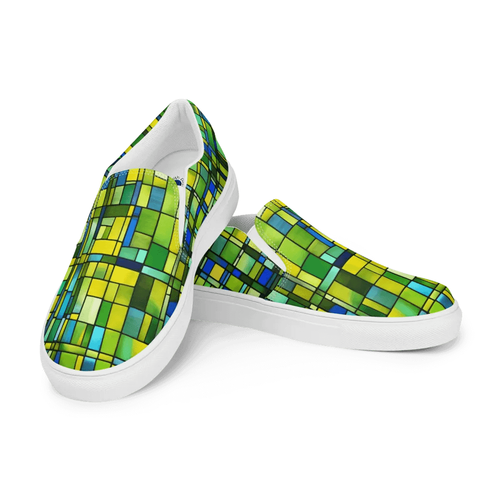 Mosaic Meadow Mens Slip-Ons product image (11)