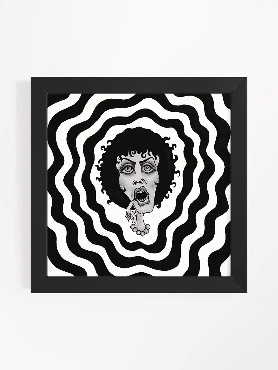 Frenzied Frank N Furter framed print product image (1)