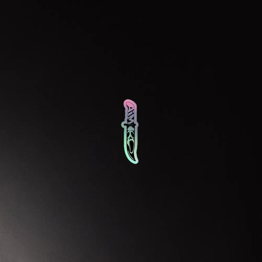 Reflective Dagger Sticker product image (2)