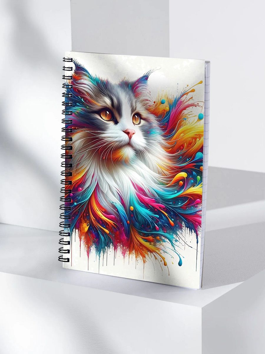 Spiral Notebook: Norwegian Forest Cat product image (4)