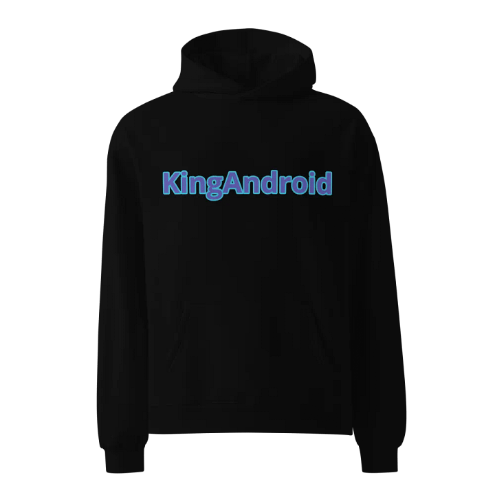 Purple and blue KingAndroid hoodie product image (1)