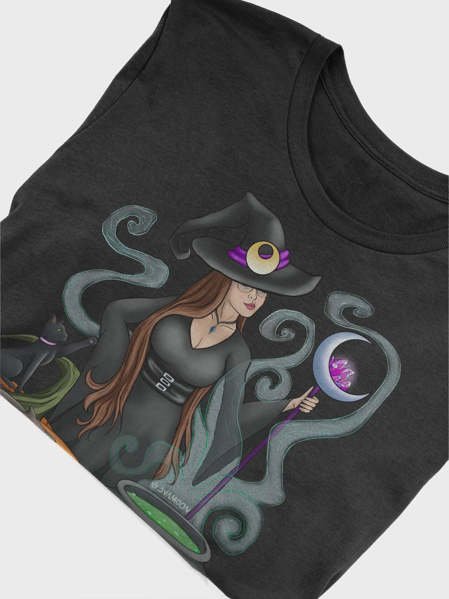 The Moon Witch Unisex Halloween Tee product image (4)