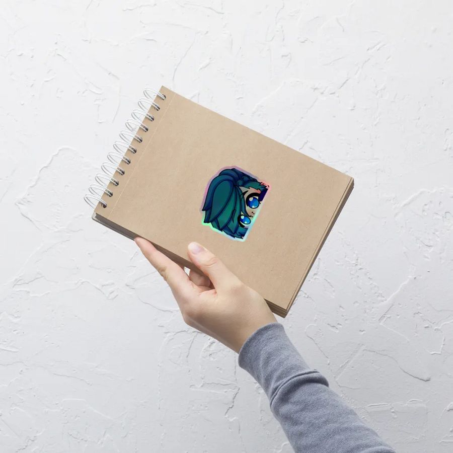 Holo EmFN Peek Sticker product image (9)