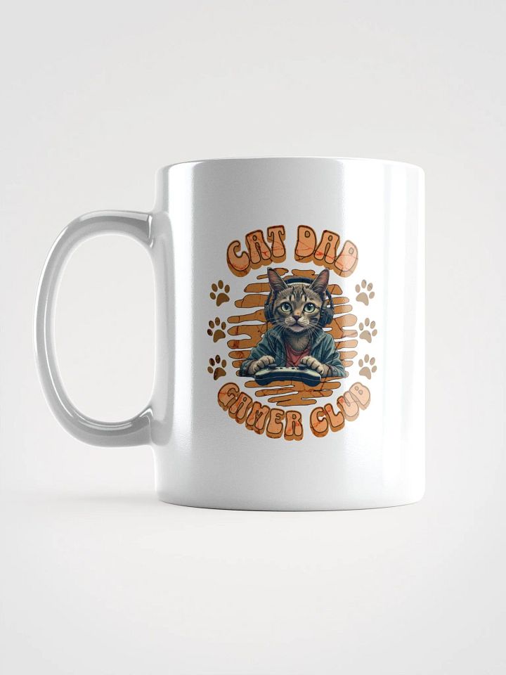 Cat Dad Gamer Club Paw-some Mug product image (1)