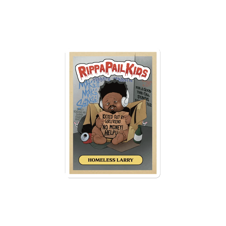 RippaPail Kids Homeless Larry Magnet product image (2)