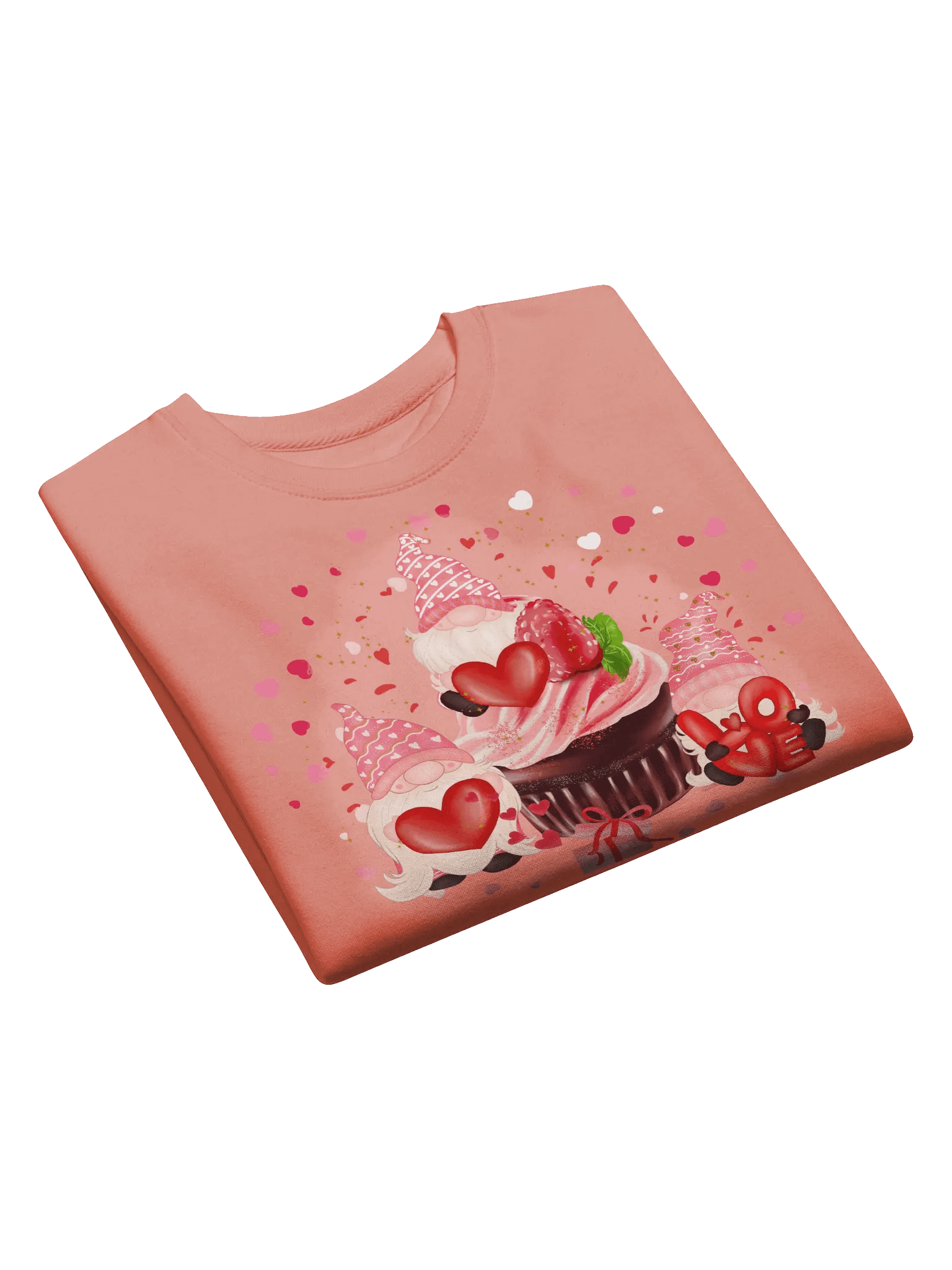 Gnome Love Cupcake Sweatshirt product image (8)