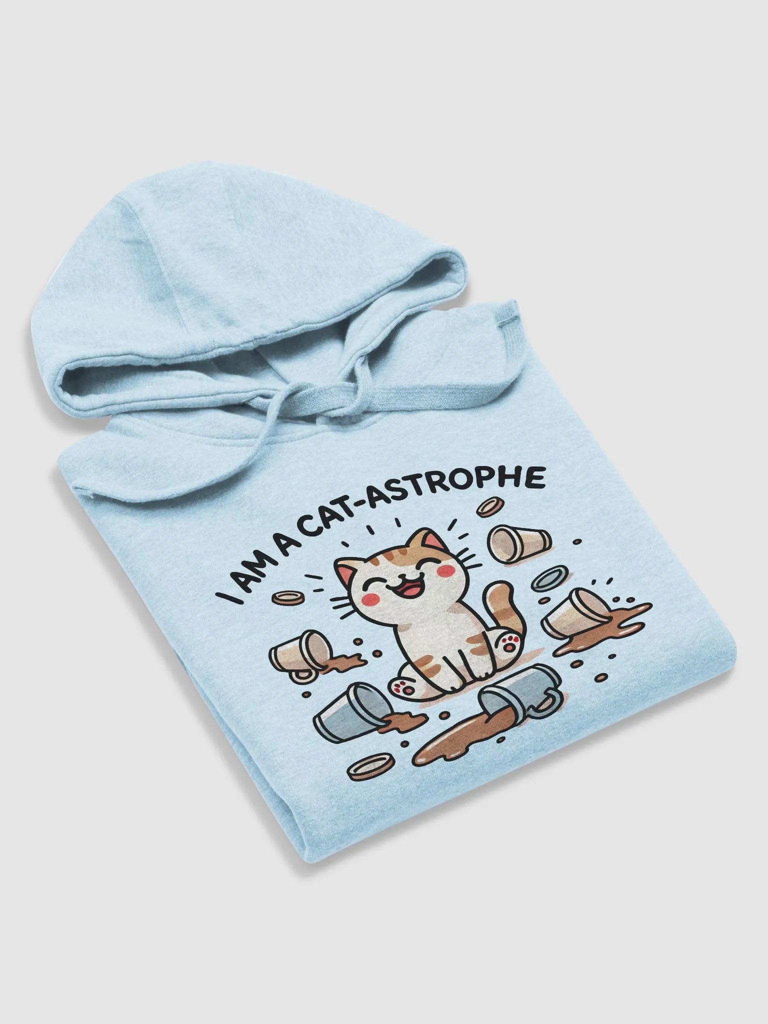 I am a cat-astrophe hoodie product image (5)
