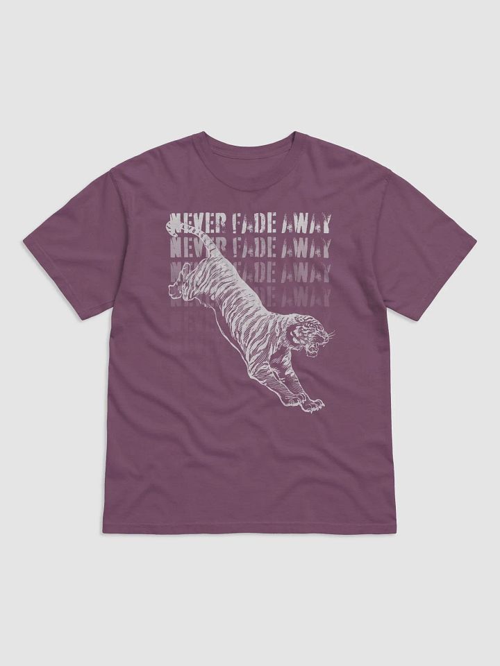 Never Fade Away Leaping Tiger Motivational T-shirt product image (11)
