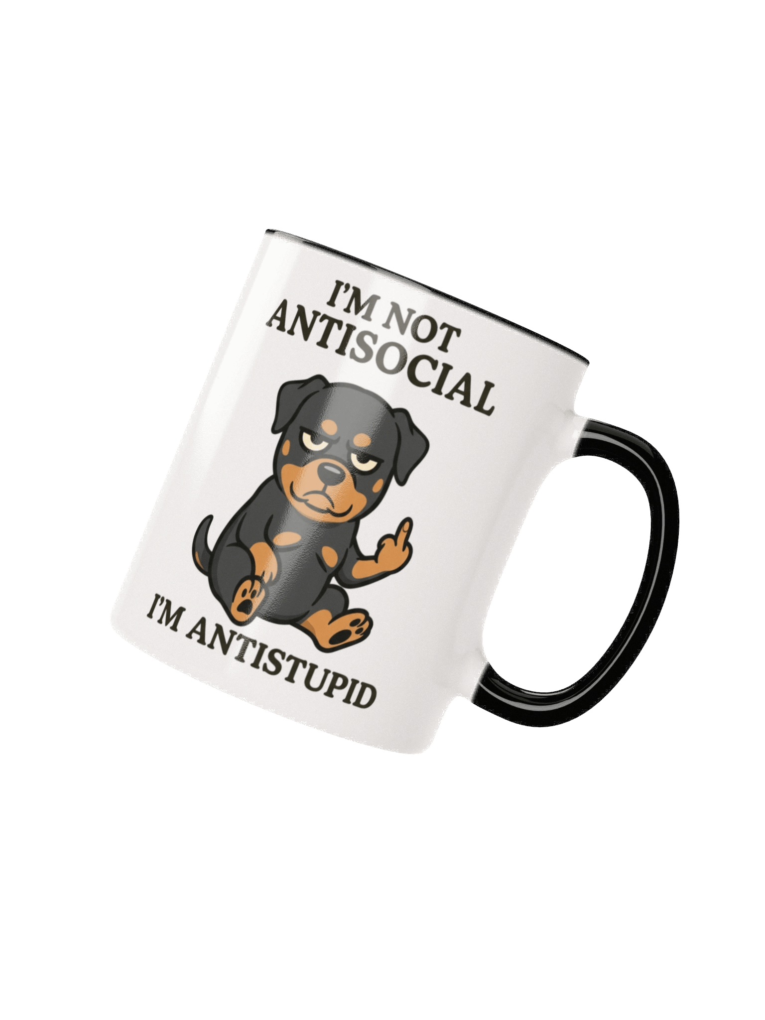 Sassy Rottweiler Ceramic Mug product image (4)