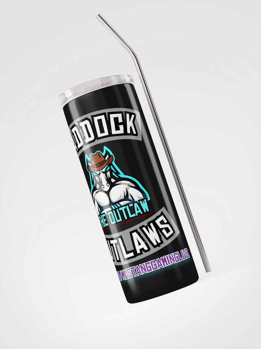 Outlaw Metal Drinks Tumbler & Straw product image (3)