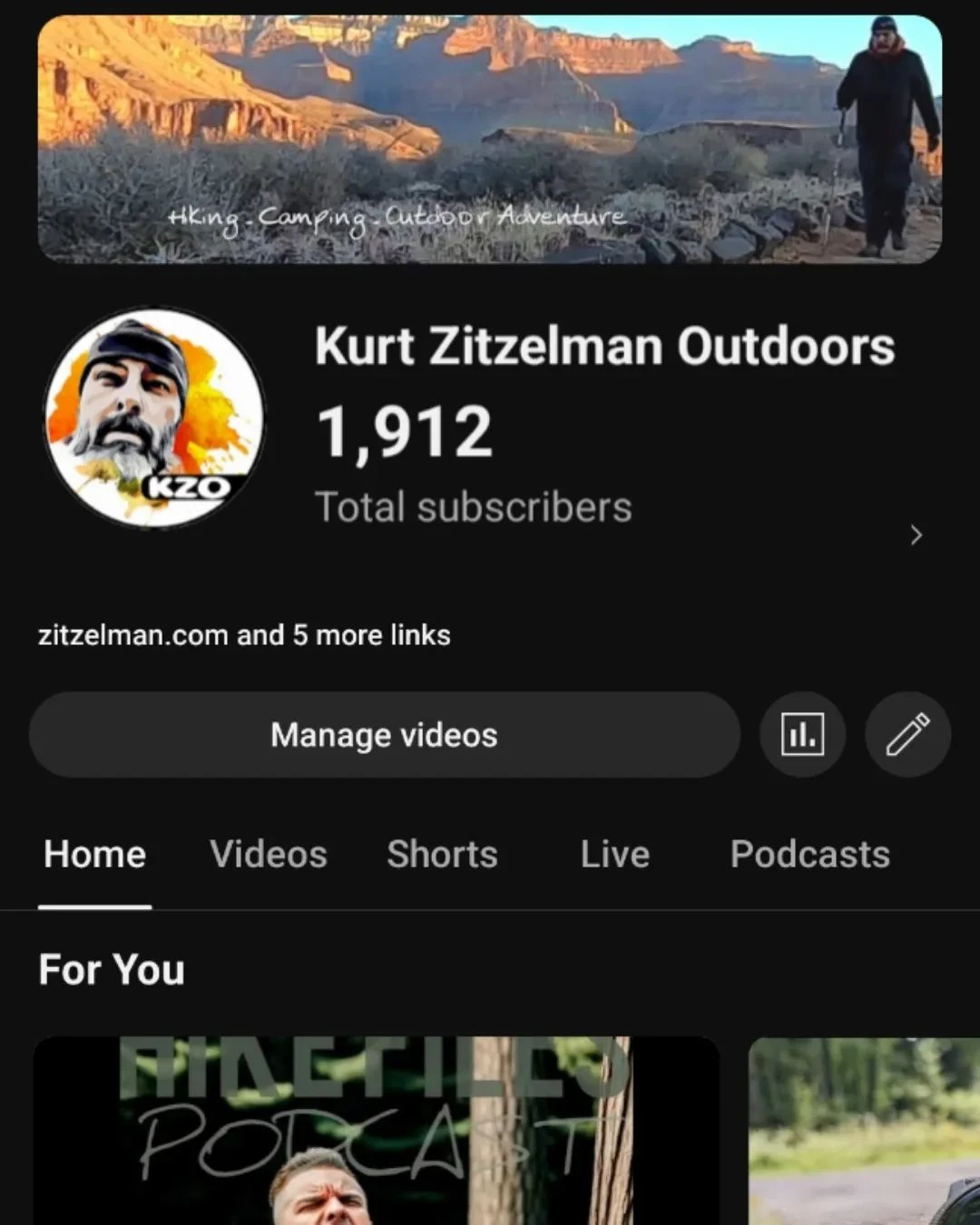 So close to 2K! If you haven't subscribed yet... Now's the time! Backpacking, hiking, kayaking and gear videos plus The Hike ...