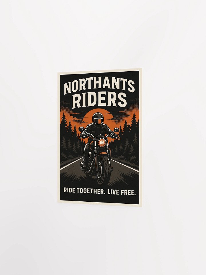 Northants Riders Poster product image (2)