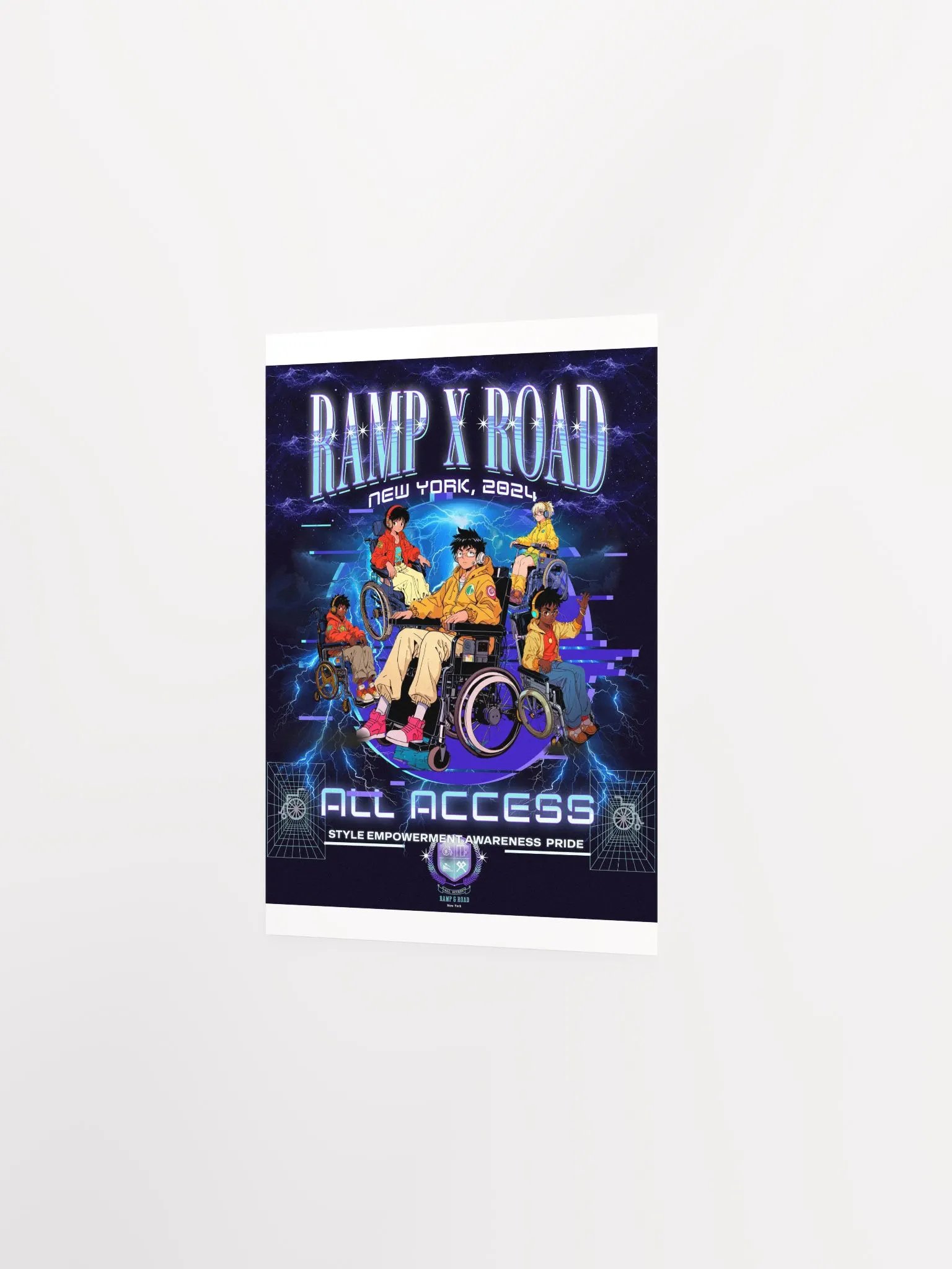 RXR Graphic Vibrant Matte Poster Print product image (12)